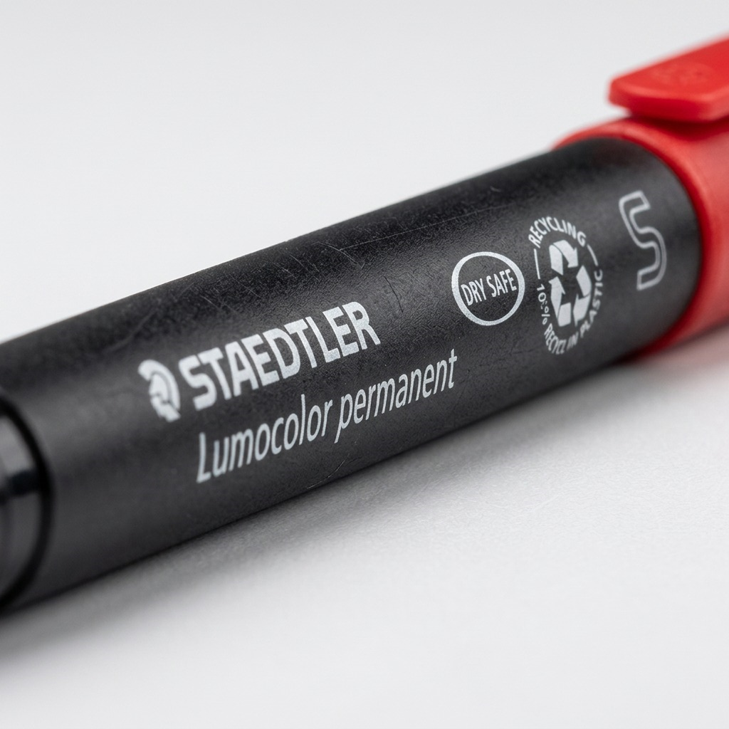 Staedtler Marker Lumocolor Xfine Permanent Red