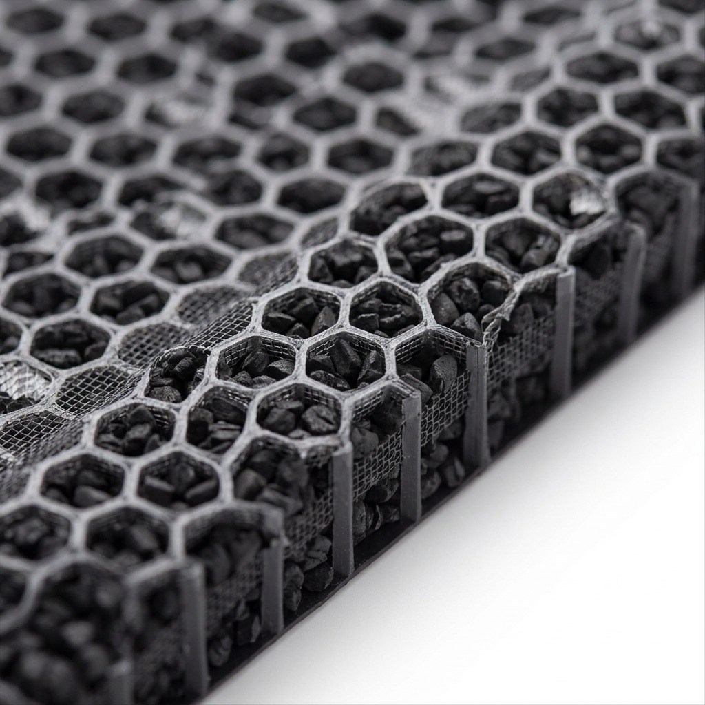 Sharp FZK50DFU Replacement Active Carbon Deodorizing Filter Kit - Compatible with FPK50UW