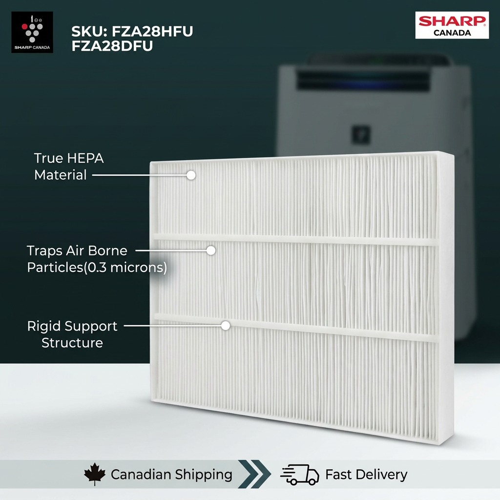 Sharp FZA28HFU HEPA Filter - True HEPA Replacement