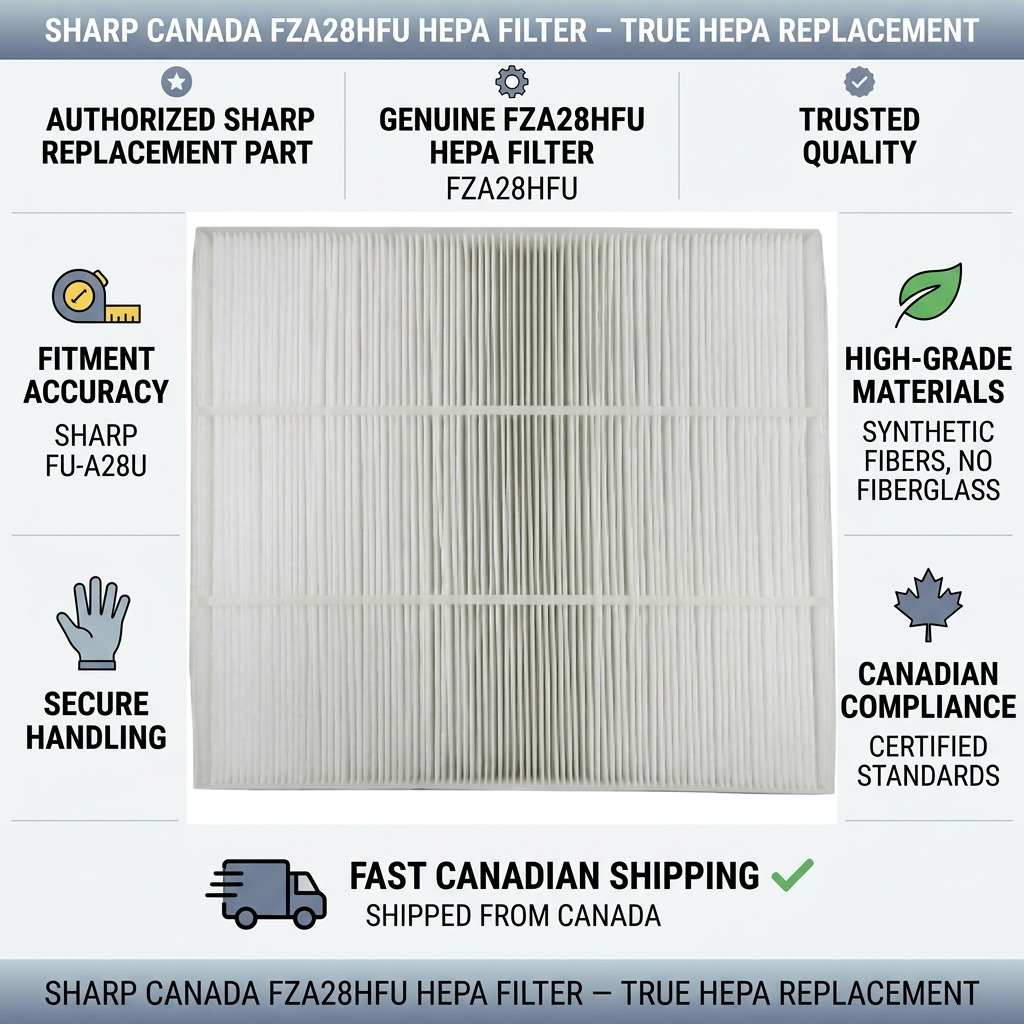 Sharp FZA28HFU HEPA Filter - True HEPA Replacement